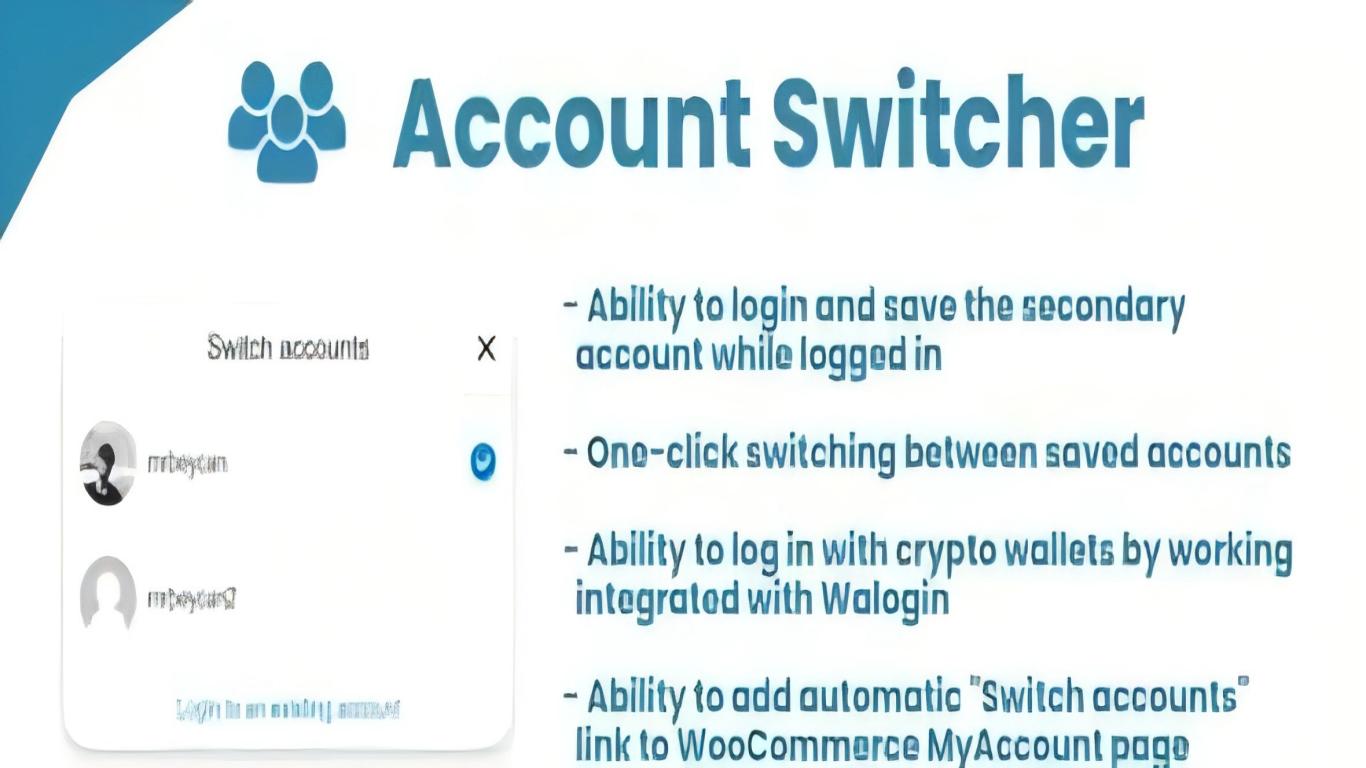 WP Account Switcher 1.0.0插件