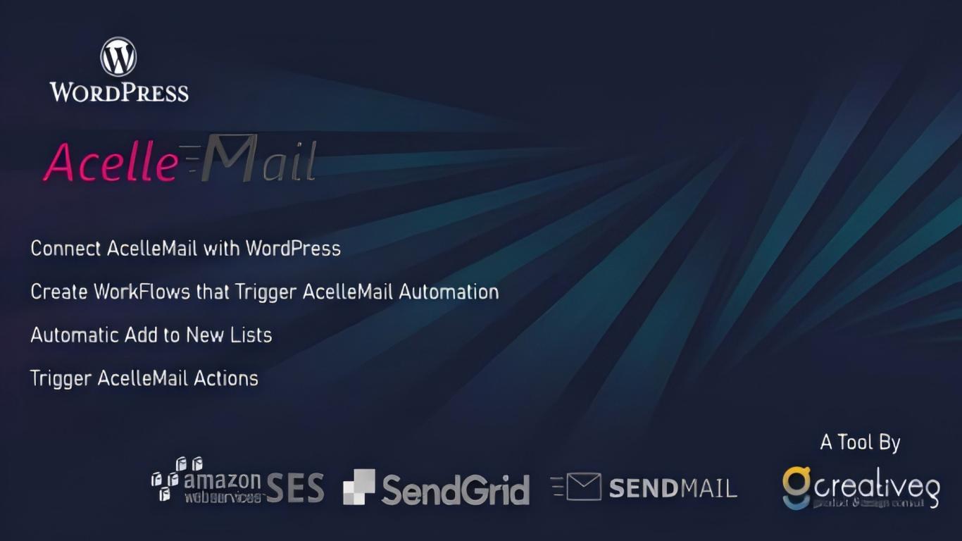 WP AcelleMail WordPress WorkFlows 1.1.0插件