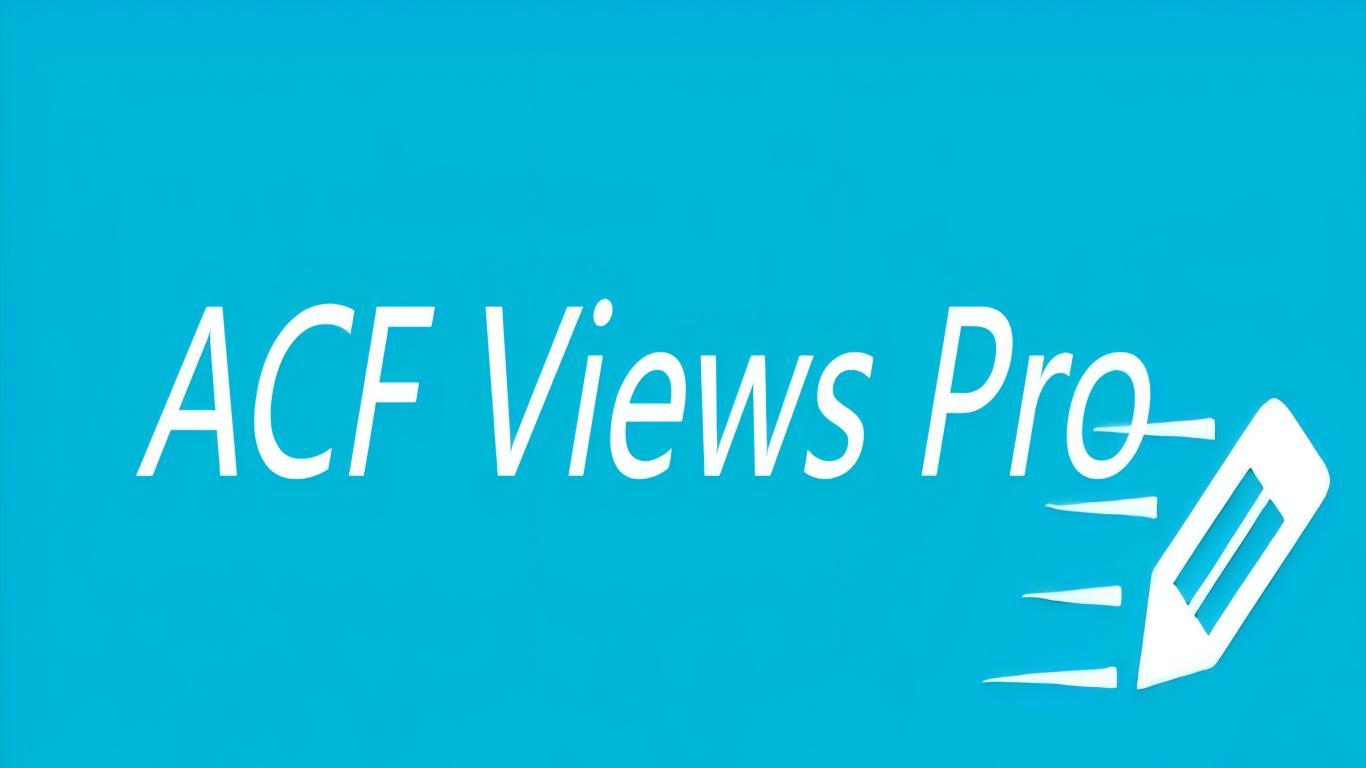 WP ACF Views Pro 1.9.12插件