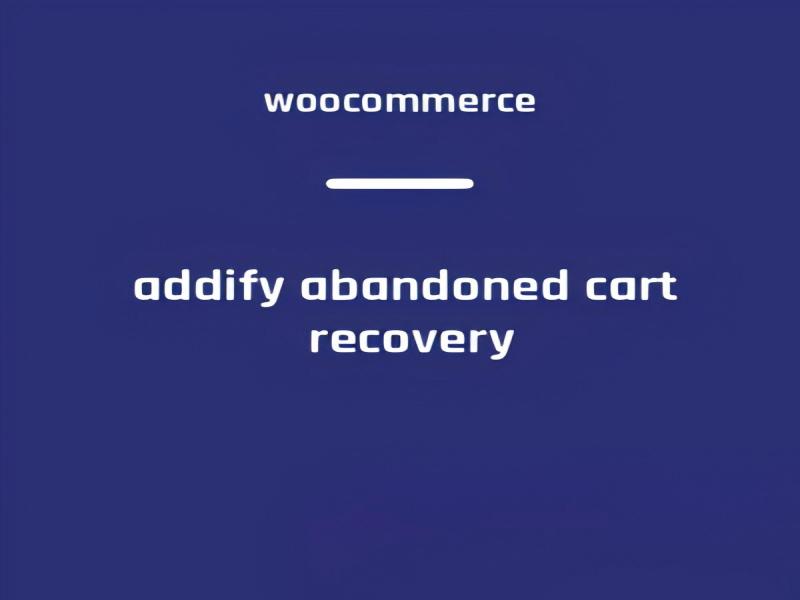 WP Addify Abandoned Cart Recovery 1.3.0插件