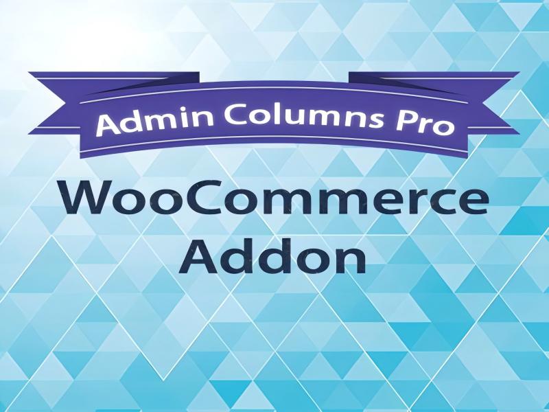 WP Admin Columns Pro WooCommerce Addon 3.6.1插件