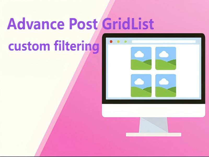 WP Advance Post GridList with custom filtering for Visual Composer插件