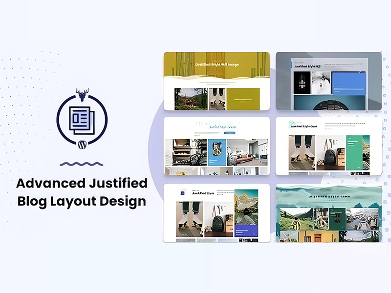 WP Advanced Justified Blog Layout Design 1.0.0插件