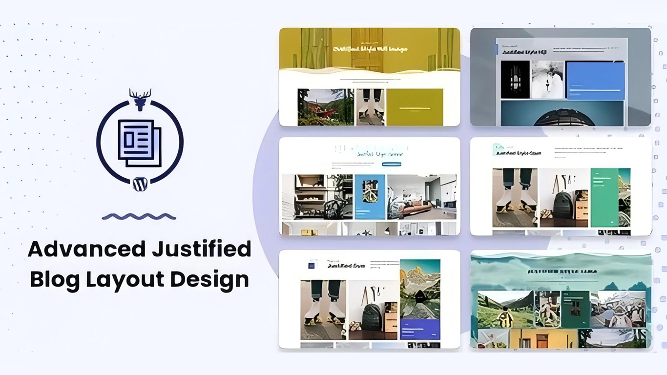 WP Advanced Justified Blog Layout Design 1.0.0插件