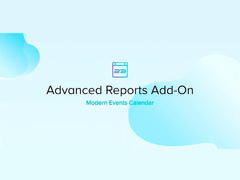 WP Advanced Reports Addon for Modern Events Calendar 1.1.4插件