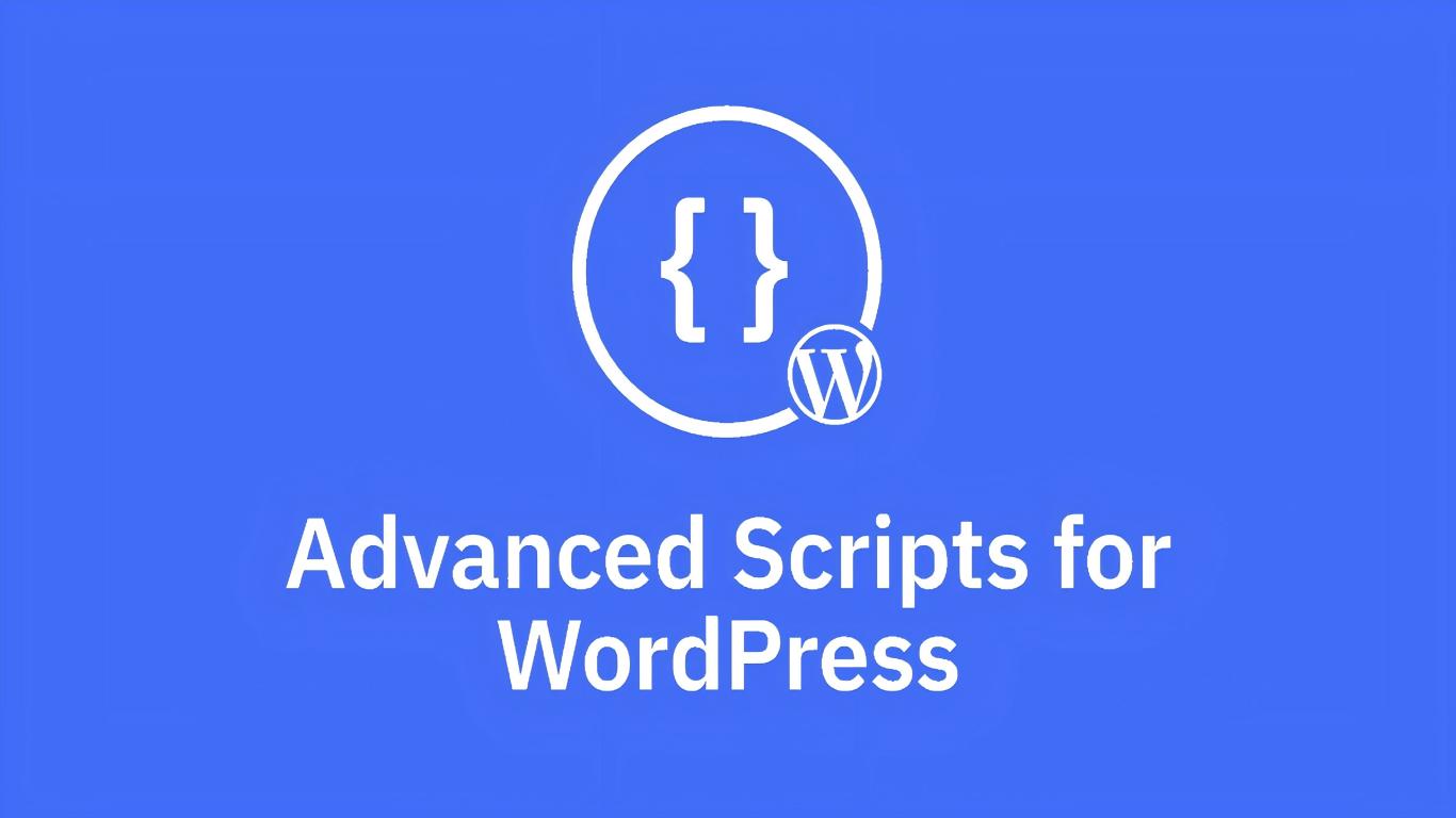 WP Advanced Scripts by Clean Plugins 2.3.5插件