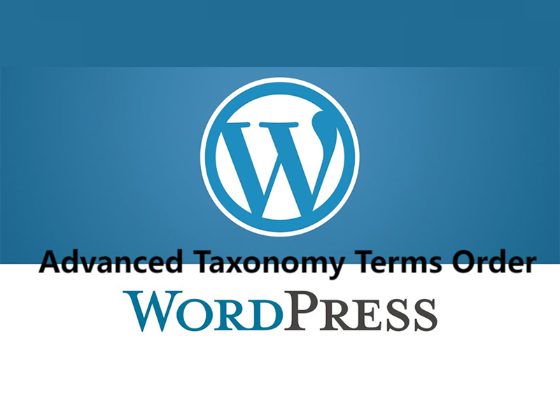 WP Advanced Taxonomy Terms Order 3.3.4插件