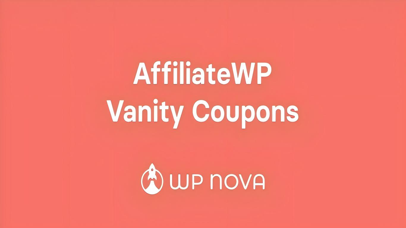 WP Vanity Coupon Codes插件[增强会员营销]