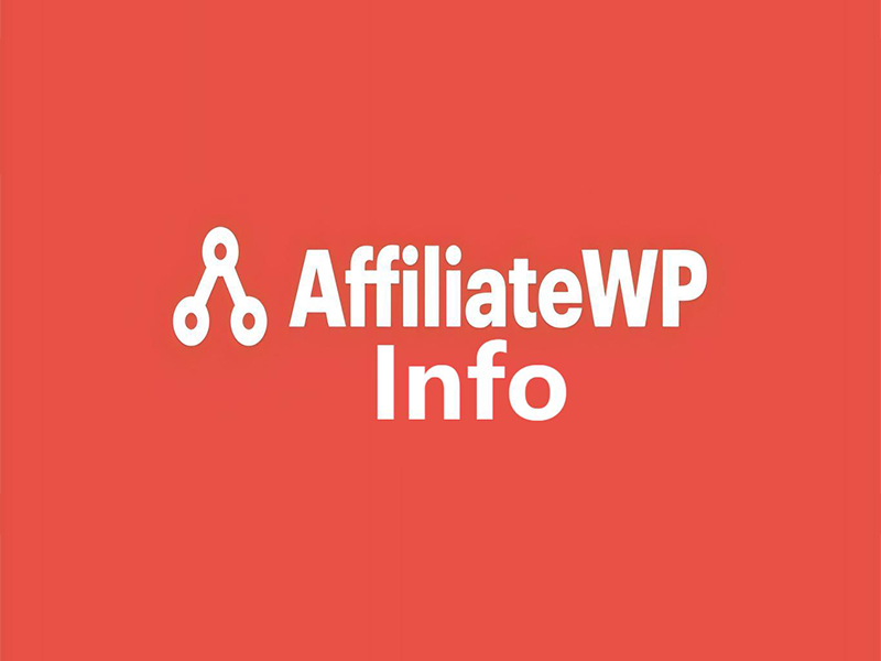 WP AffiliateWP Info插件[联盟营销管理]