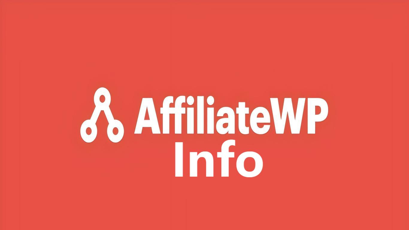 WP AffiliateWP Info插件[联盟营销管理]