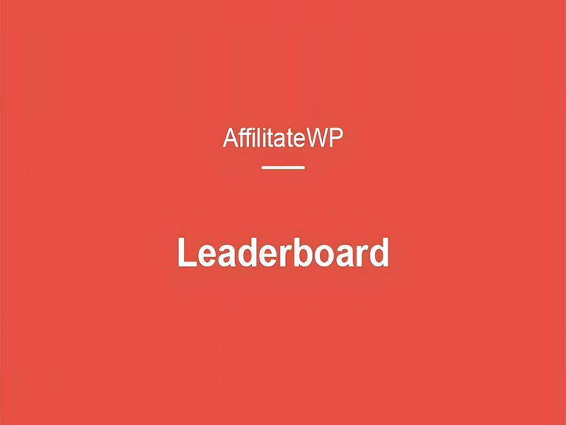 WP Leaderboard插件[激励成员]