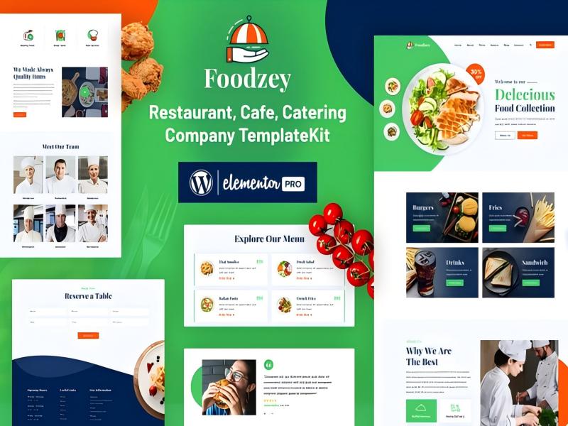 WP Foodzey主题