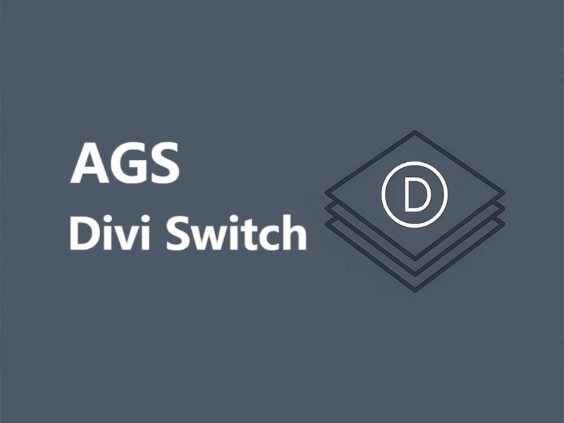 WP AGS Divi Switch插件[布局增强]