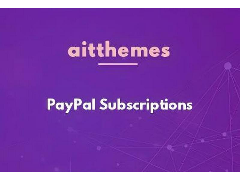 WP AIT PayPal Subscriptions插件[支付流程简化]