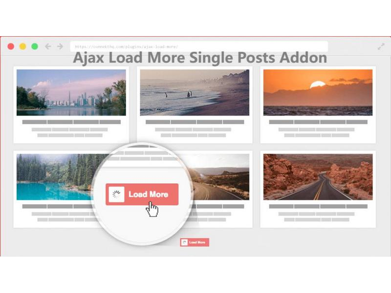 WP Ajax Load More Single Posts Addon插件[内容加载]