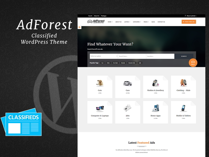 WP AdForest主题