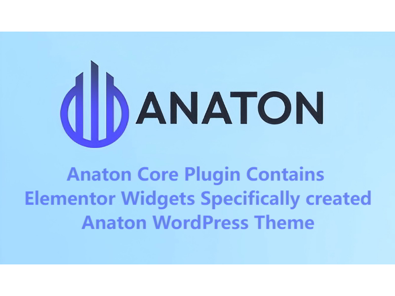 WP Anaton Core插件[网站优化]