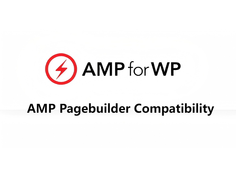 WP AMP Pagebuilder Compatibility插件[提高兼容性]