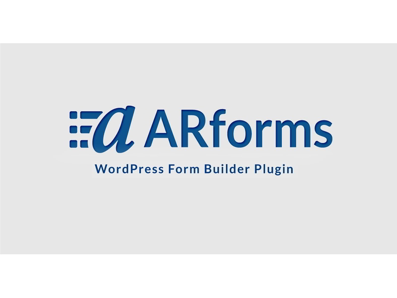 WP ARForms Form Builder插件 [表单构建]